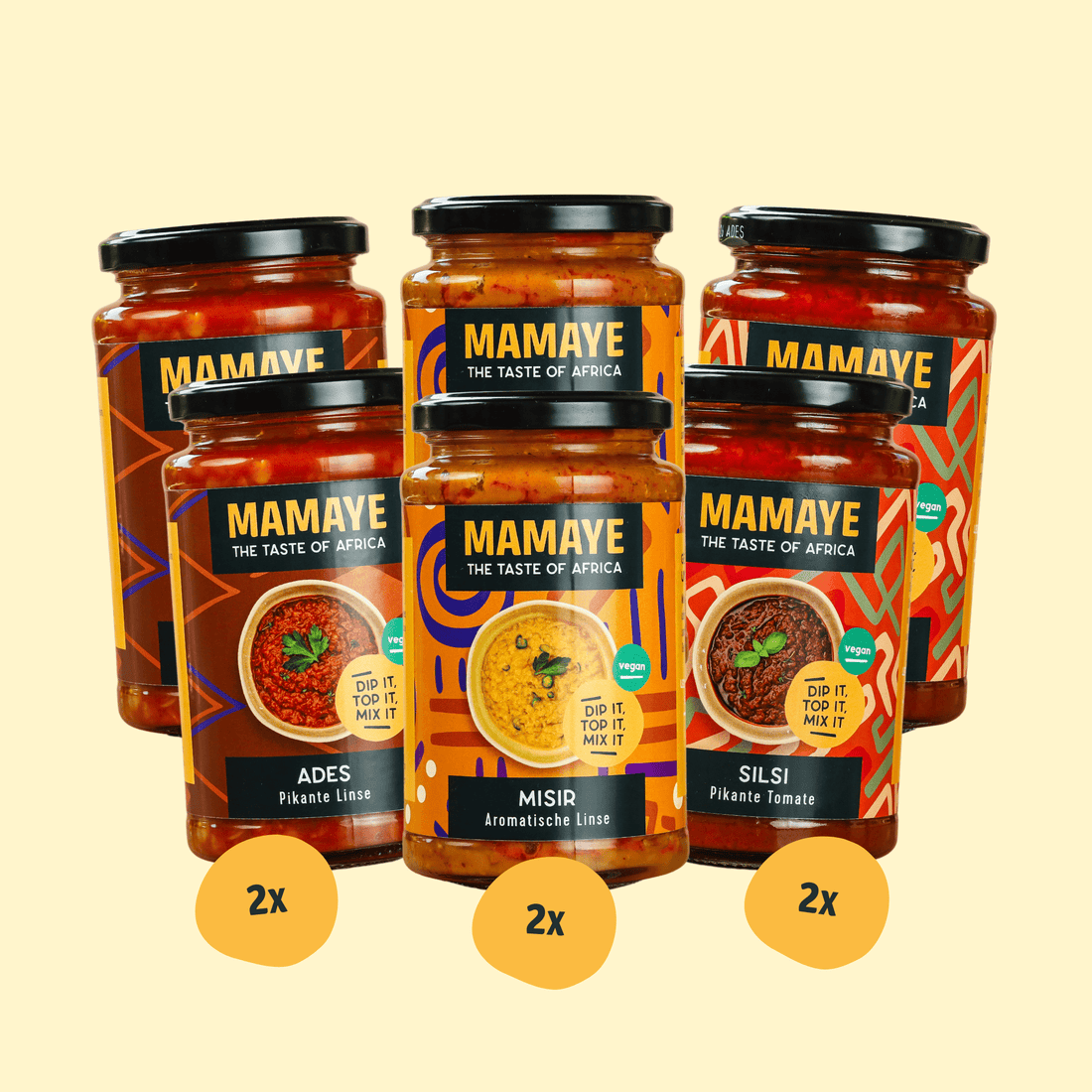 Your experience package - 6-pack