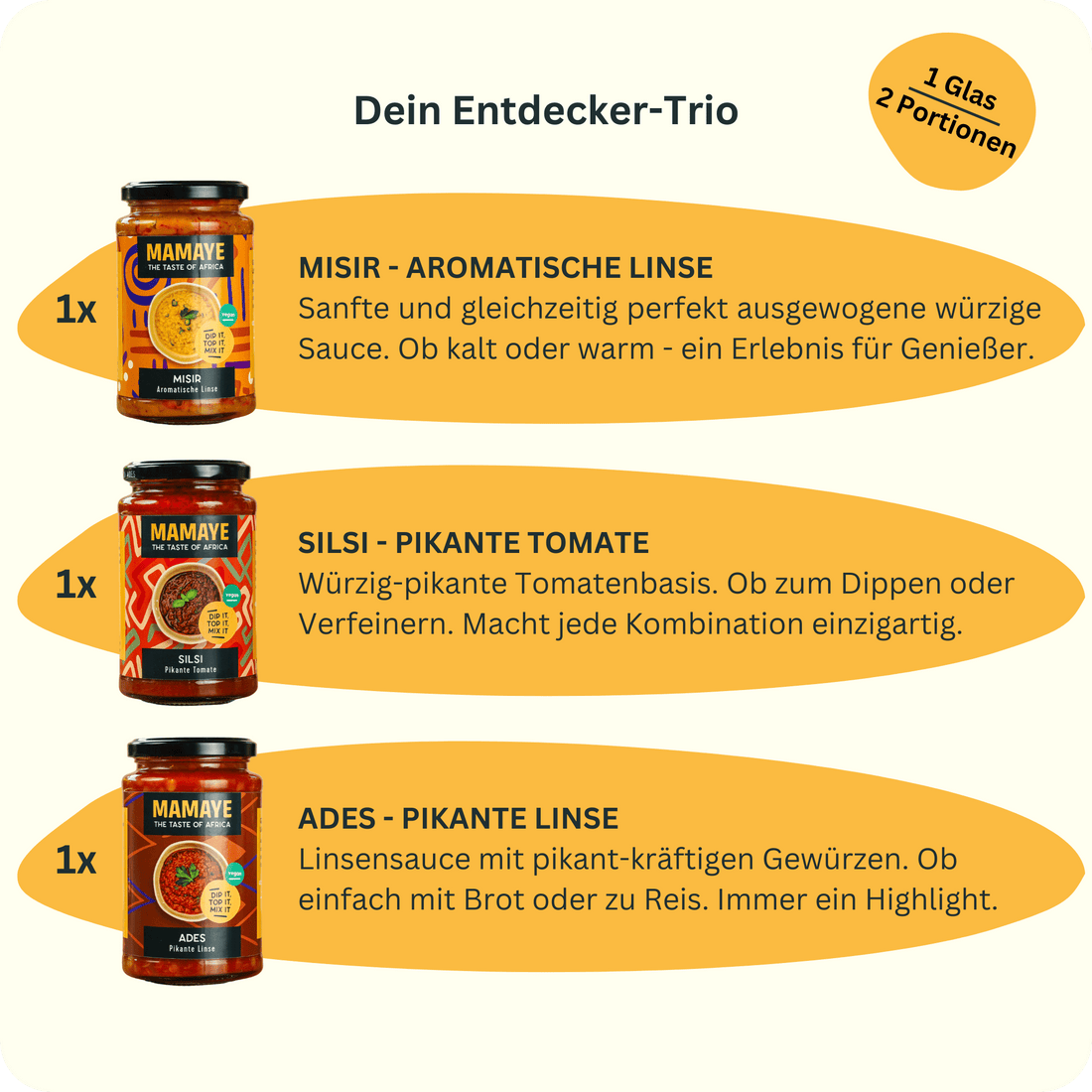 Entdecker Trio-Set - 3er Box